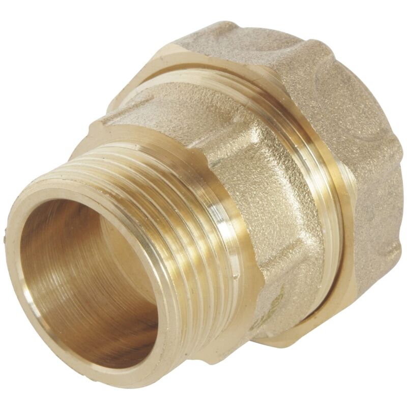 foto del prodotto somatherm for you somatherm per voi maschio in ottone raccordo dritto per d20 tubo in pe m15 21 bloccaggio esterno
