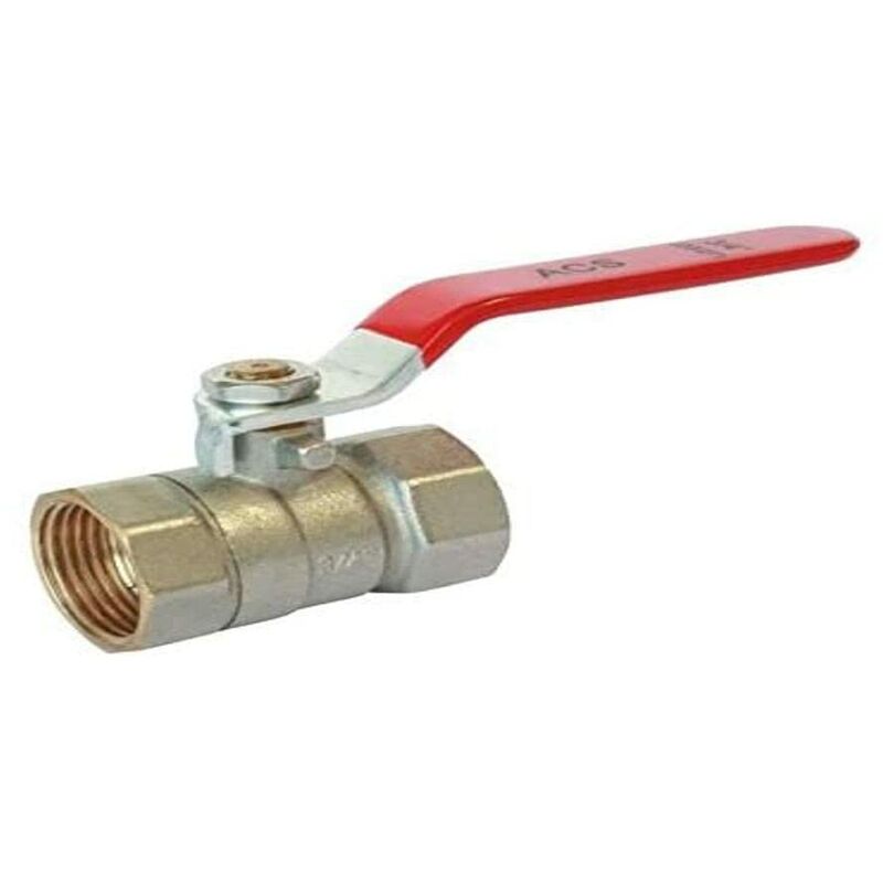 foto del prodotto somatherm for you valve con una doppia sfera femmina 12 17 maniglia piatta reversibile passaggio standard impermeabilizzazione rinforzata con