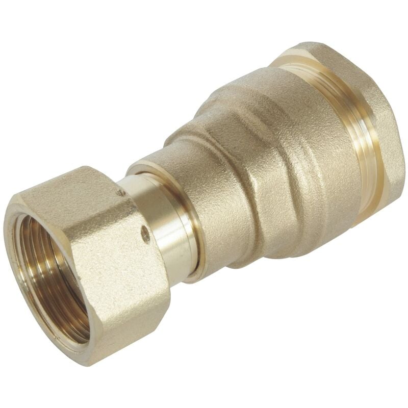 foto del prodotto somatherm per voi raccordo diritto in ottone dado prigioniero pe25 cr.20 27 a senso unico tecnologia di montaggio per garantire la corretta