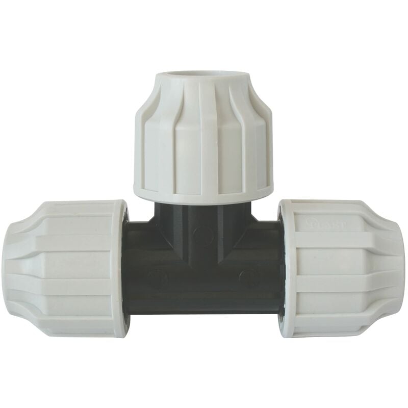 foto del prodotto somatherm per voi uguale plastica tee per d20 tubo in pe serraggio esterno
