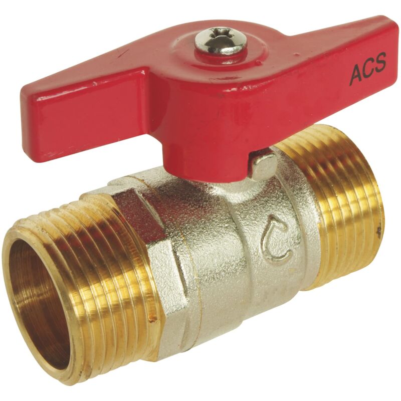 foto del prodotto somatherm per voi valvola doppia sfera maschile 20 27 butterfly joystick livello passaggio tenuta migliorata con o ring 2