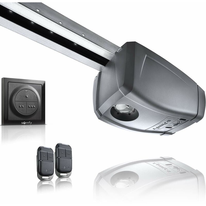 foto del prodotto somfy 1241607 1241607 gdk 1100 motorizzazione porta del garage altezza 2,35 m. larghezza 4,5 m, con 1 interruttore a parete e 2 telecomandi kepop