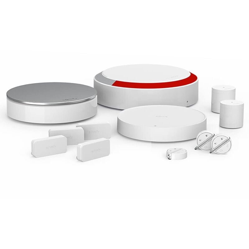 foto del prodotto somfy 1875282 home alarm essential plus integral allarme domestico wireless connesso somfy protect compatibile con alexa, google assistant e tahoma
