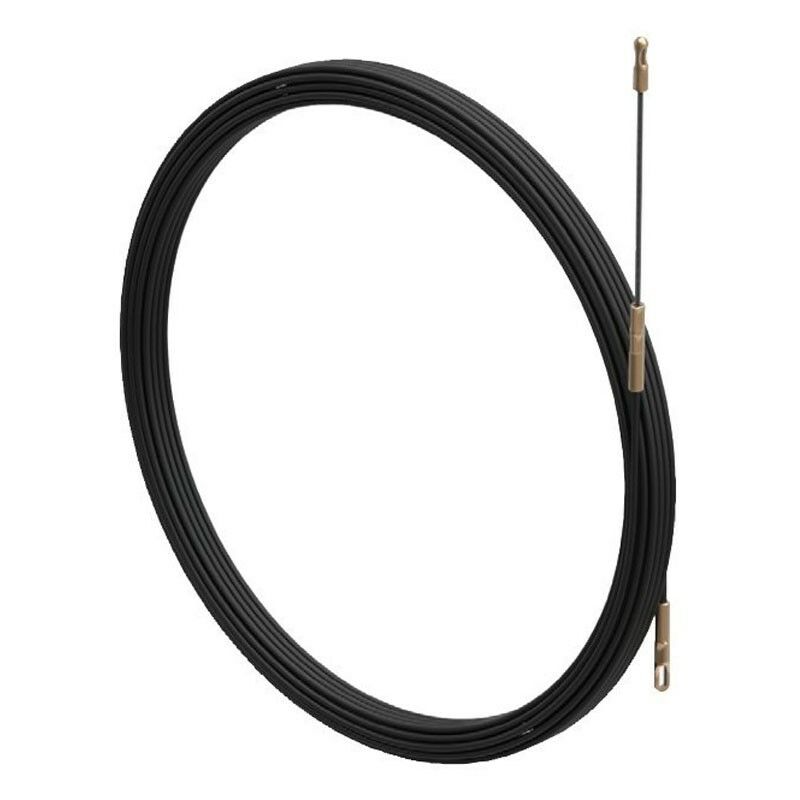 foto del prodotto sonda arnocanali tirafili nylon 4mm da 10mt colore nera an4.010