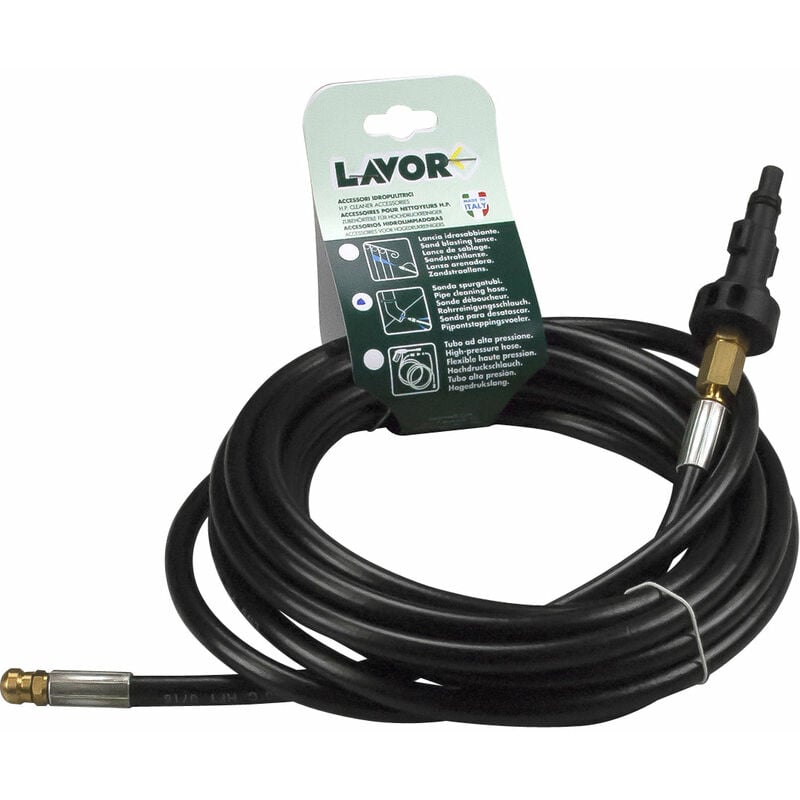 foto del prodotto sonda da 6 mt spurgatubi per idropulitrici lavor