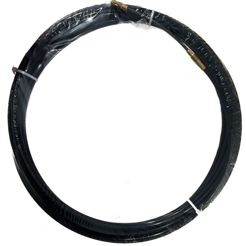 foto del prodotto sonda tirafili passacavi mt 10 diametro mm 4 flessibile sonde elettriche nera