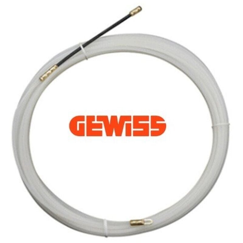 foto del prodotto sonda tirafili passacavi mt 20 spess mm 4 dx52320 gewiss flessibile bianca