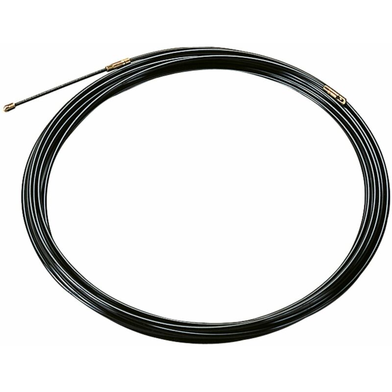 foto del prodotto sonda tirafili passacavi mt 5 diametro mm 4 flessibile sonde elettriche nera