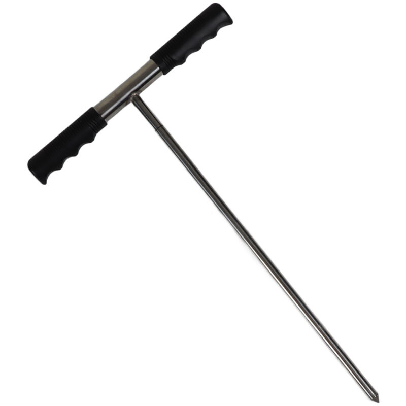 foto del prodotto sondes d' chantillonnage de sol avec poign e en t, pointe pointue r glable, outil d' chantillonnage de sol en acier inoxydable pour l'entretien des
