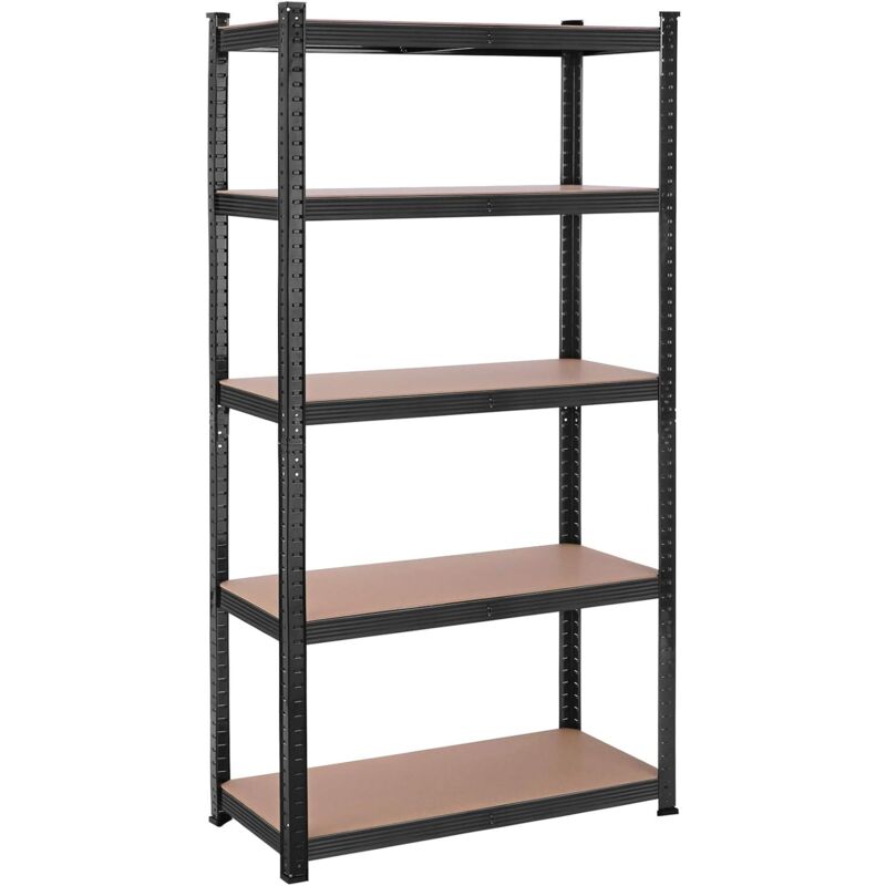 foto del prodotto songmics scaffalatura a 5 ripiani, 180 x 90 x 40cm, capacit di carico di 875 kg 175 kg per ogni ripiano , scaffale resistente, ripiani regolabili