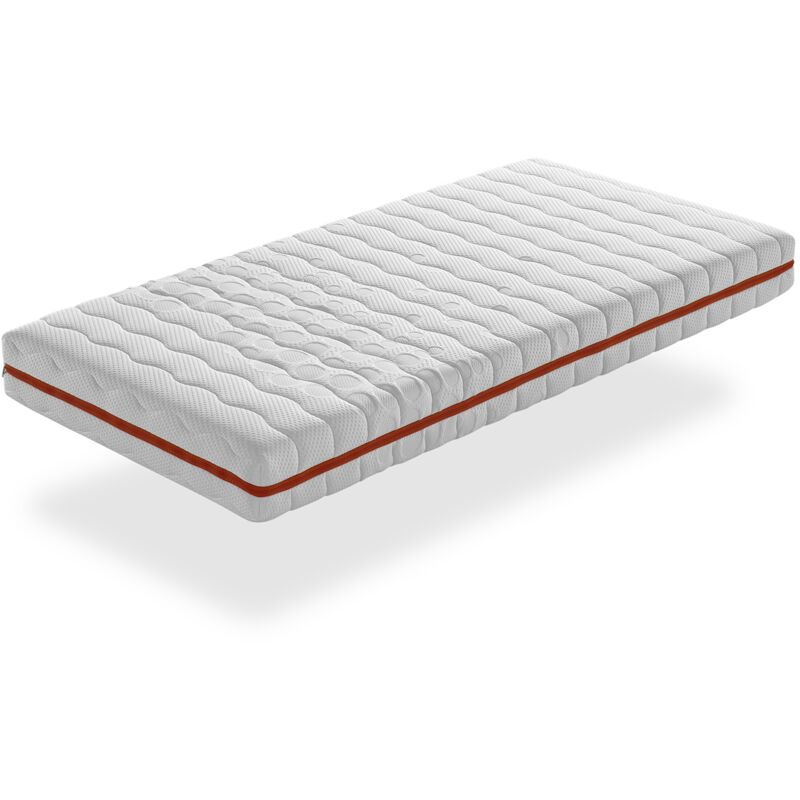 foto del prodotto sonho colchao materasso singolo a molle 90x140 todra spring, alto 18 cm ,rivestimento sfoderabile, adattabile e igienico ideali per letti
