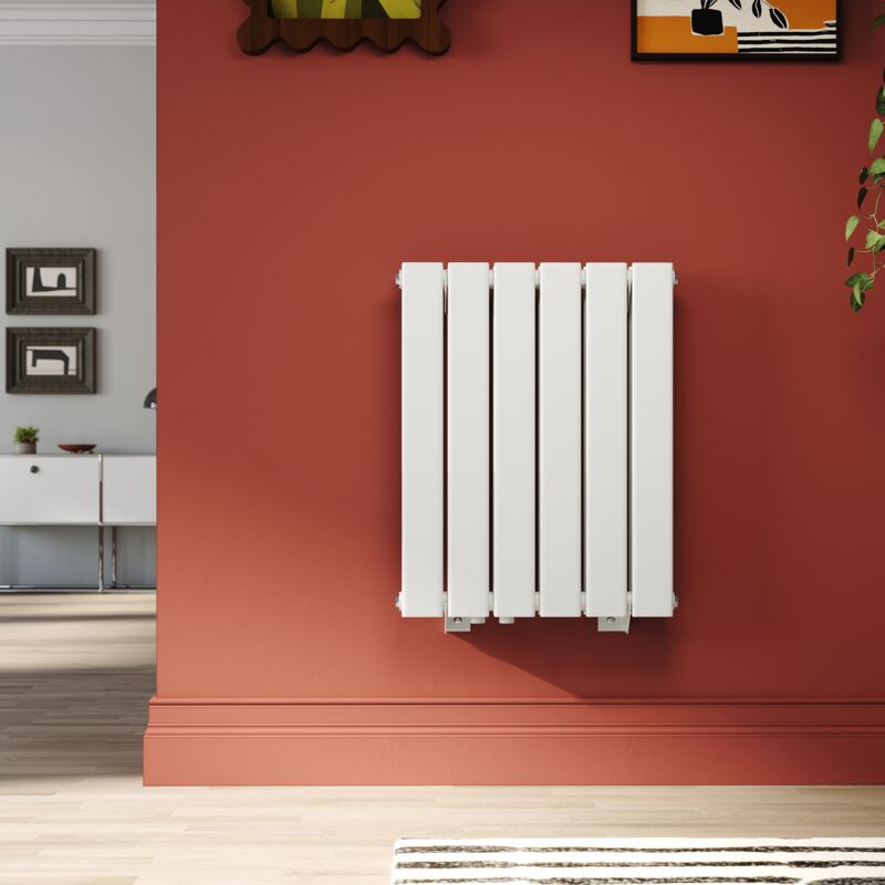 foto del prodotto sonni radiatore bianco doppio verticale termosifoni ad acqua calda in acciaio spcc acciaio dolce 600x465 mm 509w