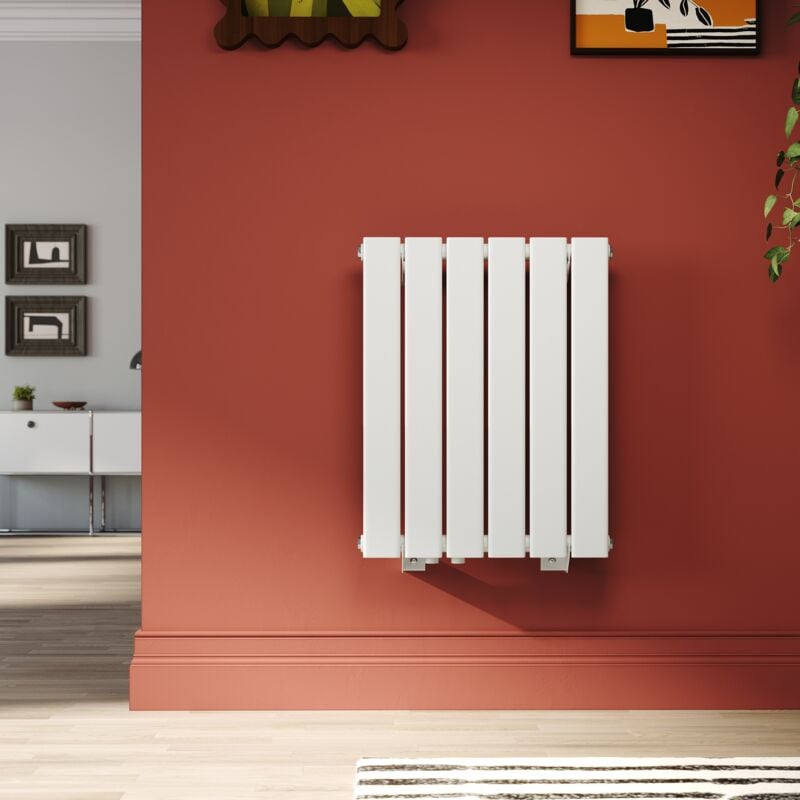 foto del prodotto sonni radiatore bianco singolo verticale termosifoni ad acqua calda in acciaio spcc acciaio dolce 600x465 mm 1143w
