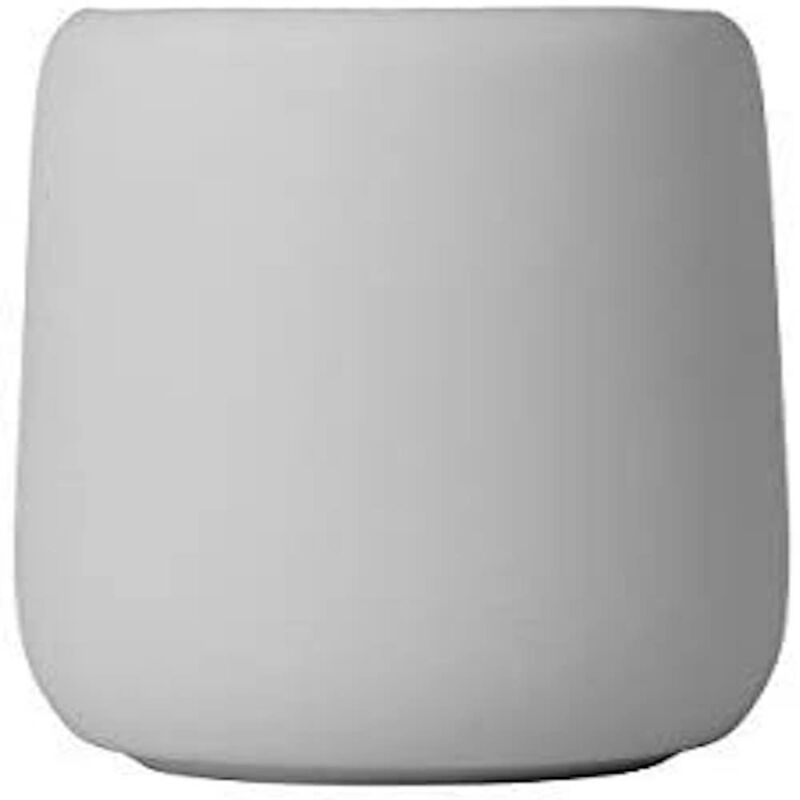 foto del prodotto sono 69066 bicchiere portaspazzolino in ceramica, con spazio per spazzolino e dentifricio, soft touch, accessorio esclusivo da bagno a l x p 11