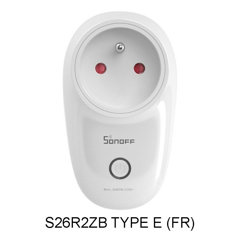 foto del prodotto sonoff s26r2zb presa smart zigbee type type e fr 