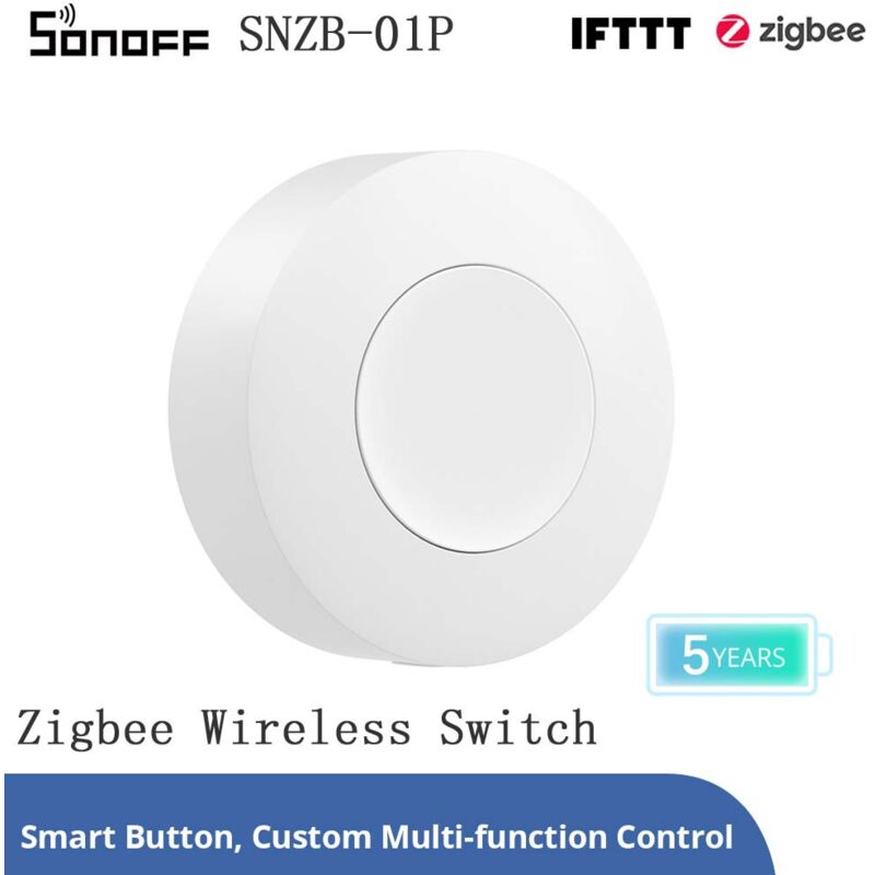 foto del prodotto sonoff snzb 01p commutateur zigbee avec un bouton
