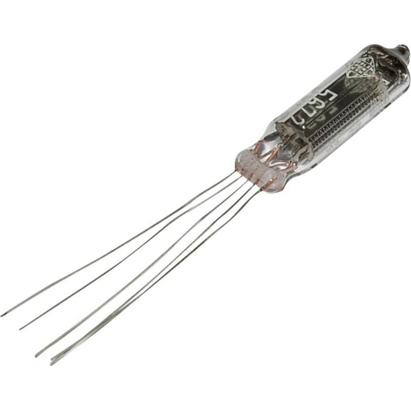 foto del prodotto sonstige btb vertrieb 5672 dl 652 valvola termoionica pentodo subminiatura 67.5 v 3.1 ma numero poli num 5 attacco submini