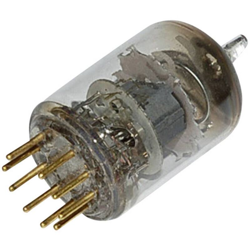 foto del prodotto sonstige btb vertrieb e 180 f 6 j 49 valvola termoionica pentodo 190 v 13 ma numero poli num 9 attacco noval contenuto 1 p