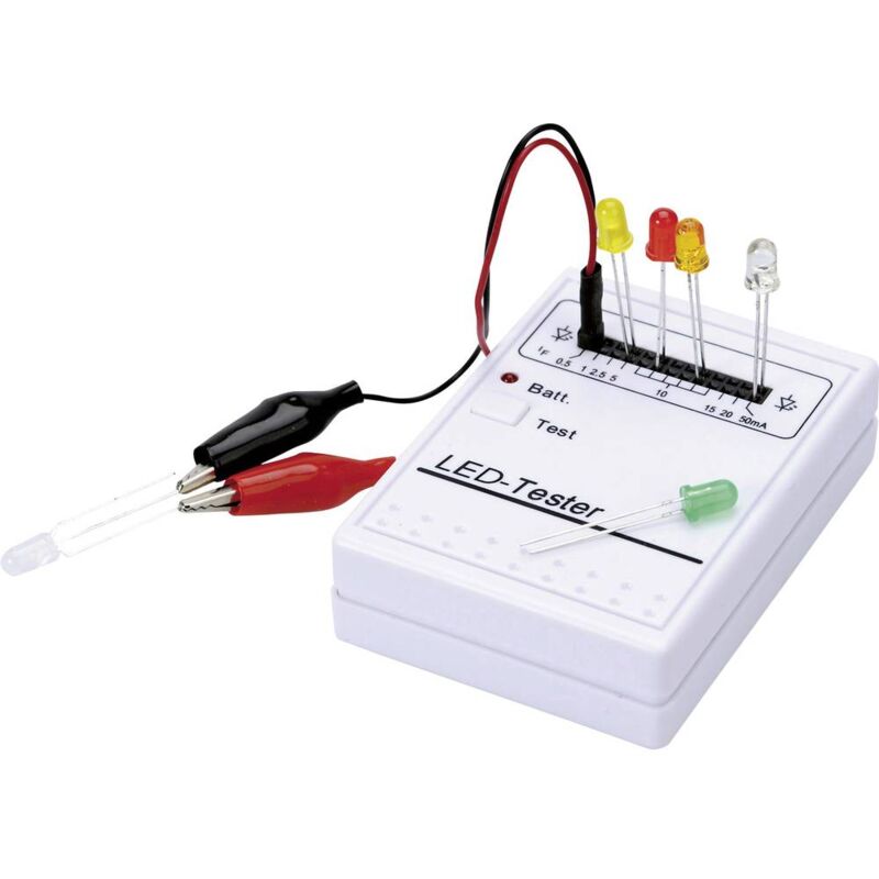 foto del prodotto sonstige h tronic tester led 9 v dc adatto per led led cablato, led smd