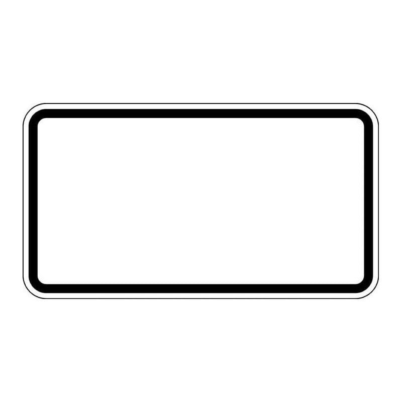 foto del prodotto sonstige pannello di avvertimento e informazioni, ra 2 330x600mm ral2 foglia