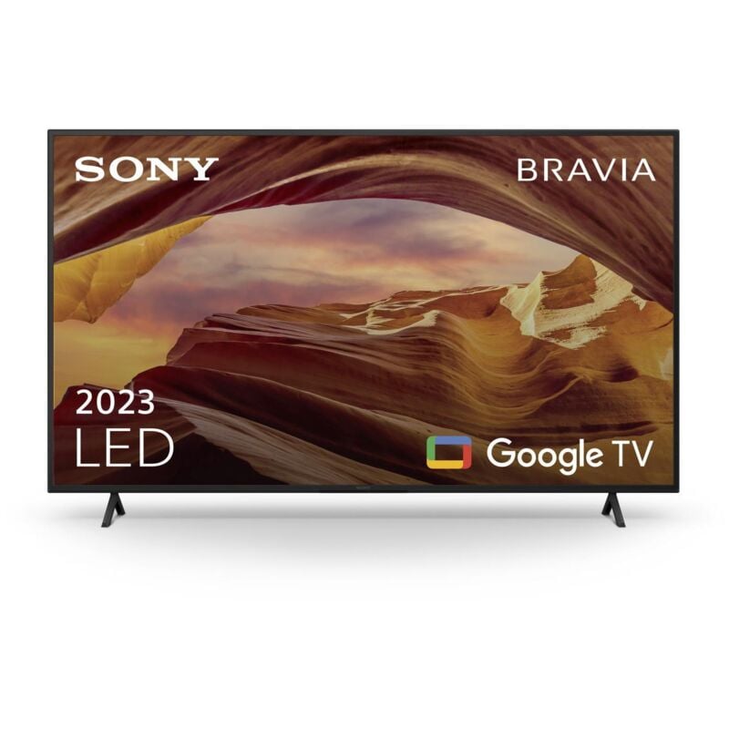 foto del prodotto sony bravia kd-55x75wl 55 pollici led 4k hdr smart tv narrow bezel design nero