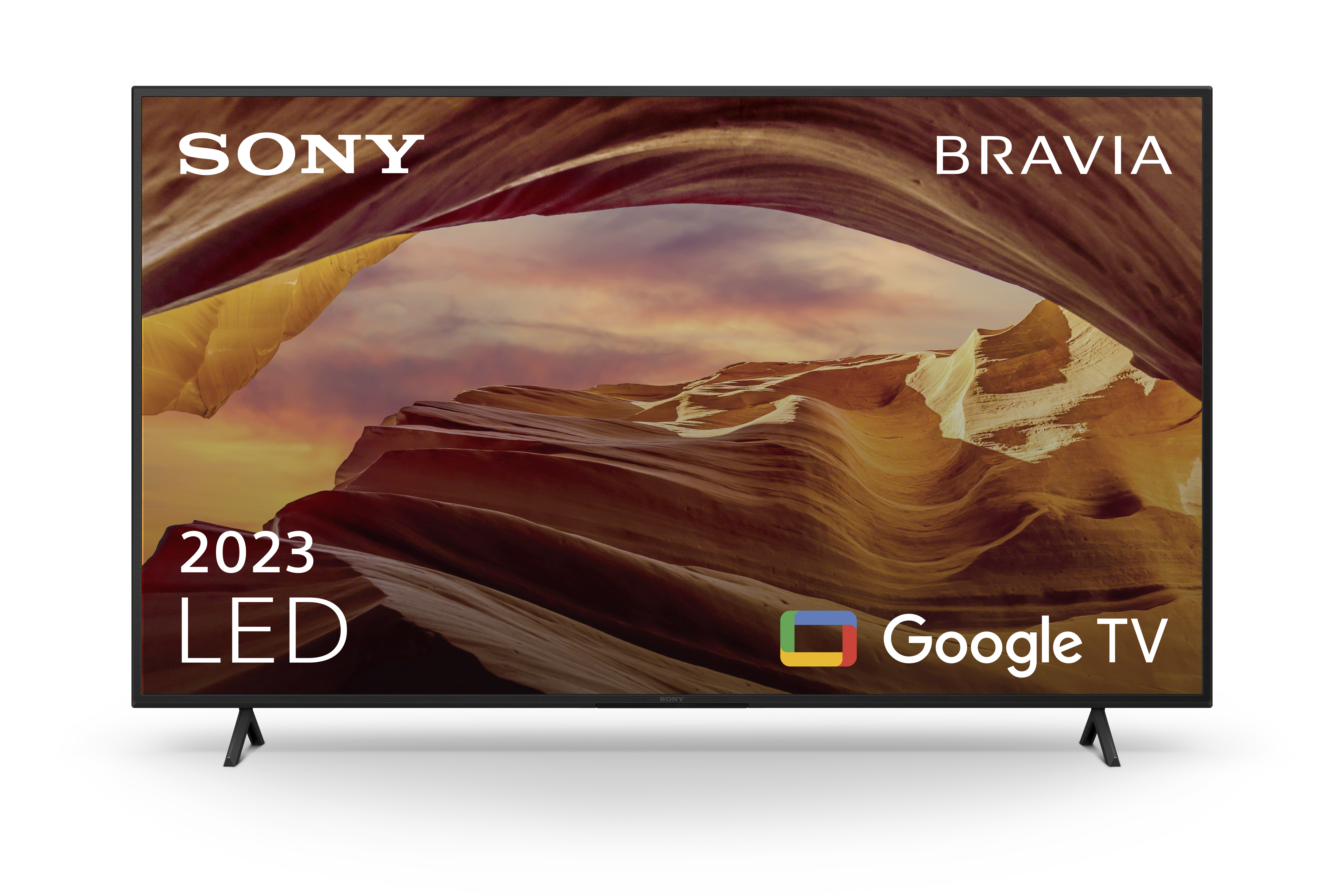 foto del prodotto sony bravia kd 55x75wl led 4k hdr google tv eco pack bravia core narrow bezel design