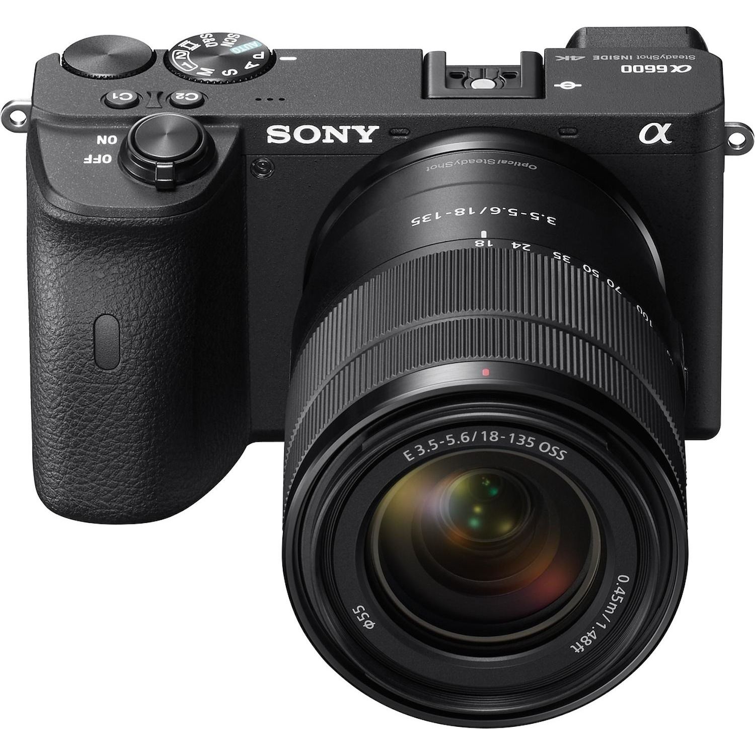 foto del prodotto sony ilce6600mb 18 135mm milc 24,2 mp cmos 6000 x 4000 pixel nero
