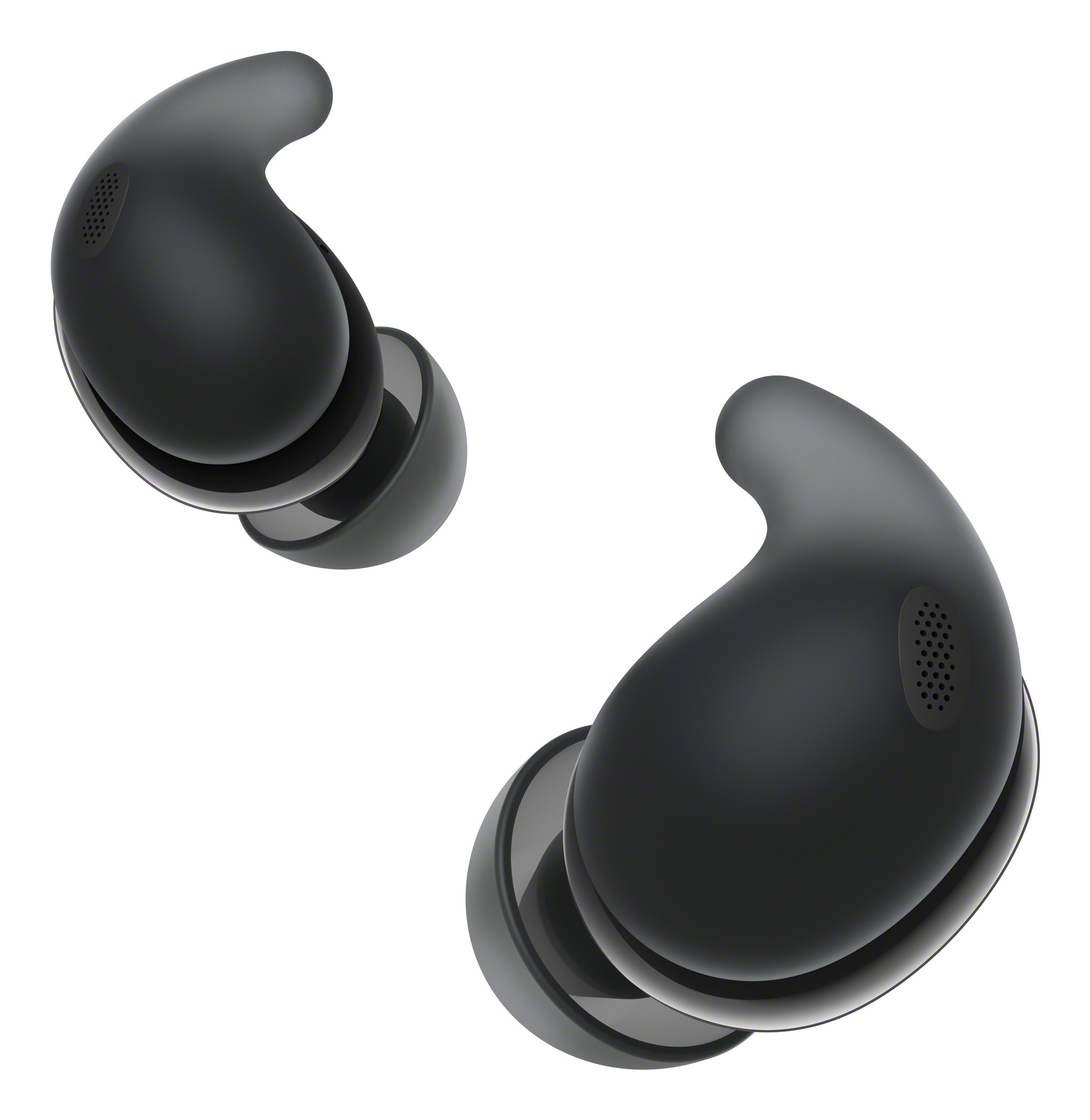 foto del prodotto sony linkbuds fit cuffie true wireless bluetooth con noise cancelling comfort per tutto il giorno, ipx4, audio ad alta risoluzione, modalit ambient sound, durata della batteria fino a 21 ore, connessione multipoint, ios e android black