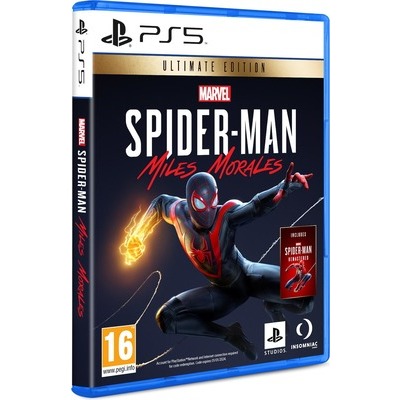 foto del prodotto sony marvel s spider man miles morales ultimate edition tedesca, inglese, ita playstation 5