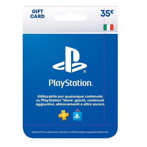 foto del prodotto sony playstation live card 35 videogioco cartolina 9459293