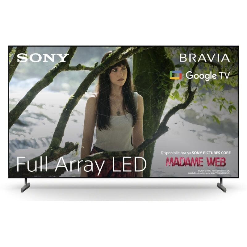 foto del prodotto sony tv 55"" smart bravia 4k full led google