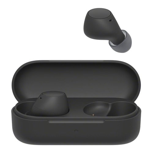 foto del prodotto sony wf c510 cuffie true wireless suono di alta qualit , equalizzatore personalizzabile, design confortevole, batteria da 22 ore, ricarica rapida, connessione multipoint bluetooth, ambient sound mode, spotify tap, classificazione ipx4 nero