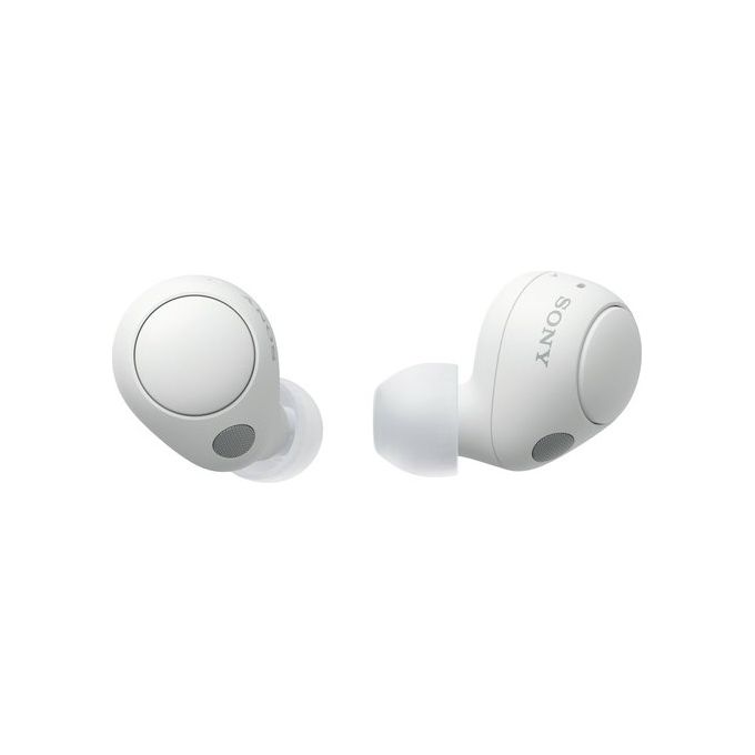 foto del prodotto sony wf c700n auricolari true wireless con cancellazione del rumore e batteria fino a 15 ore custodia di ricarica bianco