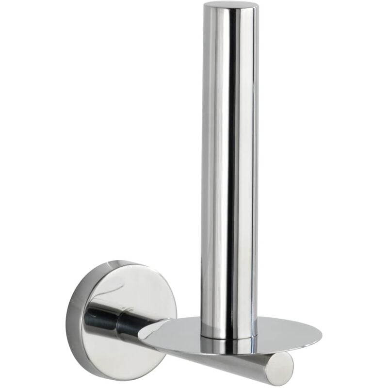 foto del prodotto soporte para rollos papel higi nico de reserva bosio shine, argento silber wenko