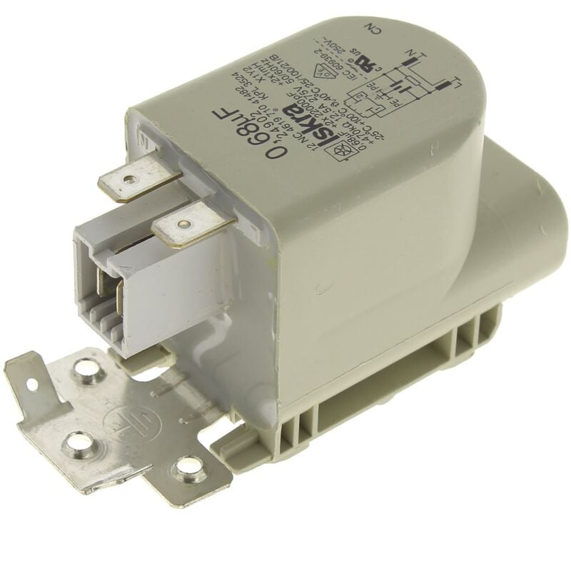 foto del prodotto soppressore 0,68 f 481010807672 per lavatrice whirlpool