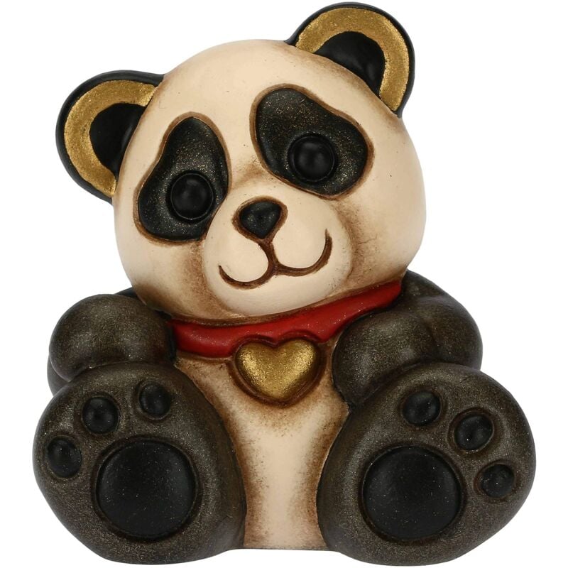 foto del prodotto soprammobile minianimale panda accessori per la casa da collezionare linea imals formato mini ceramica 5 x 4,2 x 5,5 cm thun