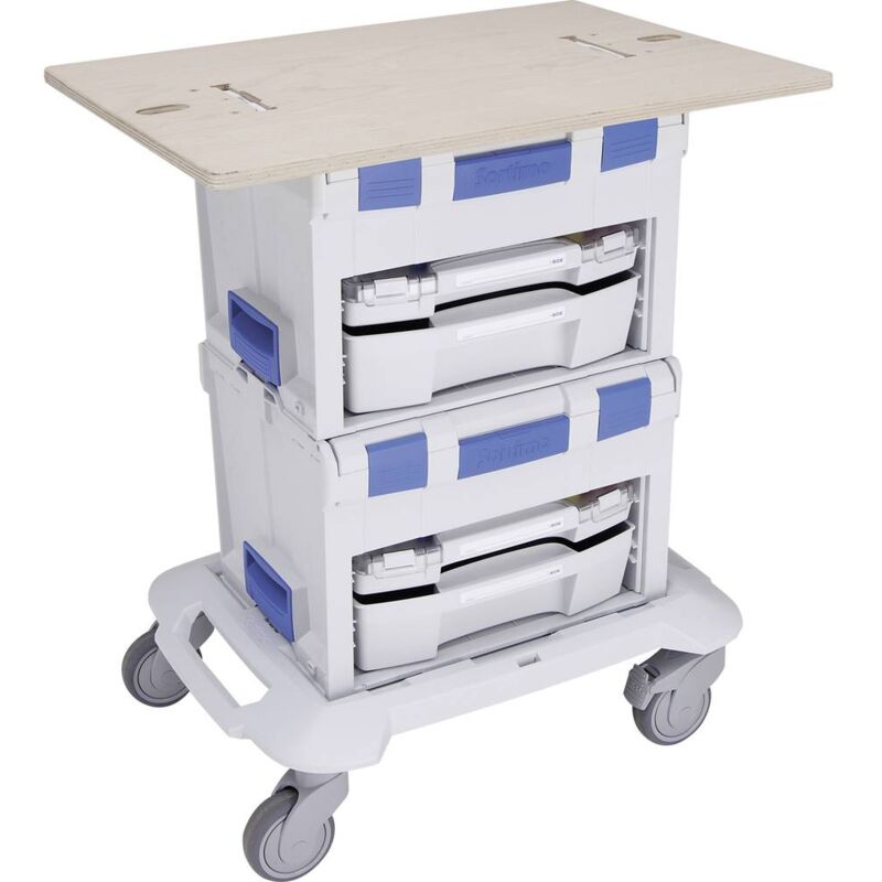 foto del prodotto sortimo l boxx 100.001.0163 piano di lavoro portatile holz ge lt l x l x a 700 x 490 x 18 mm