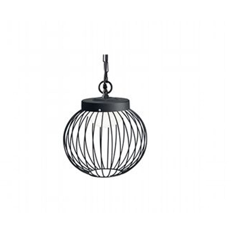 foto del prodotto sospensione 20w led 4000k linea cage nero
