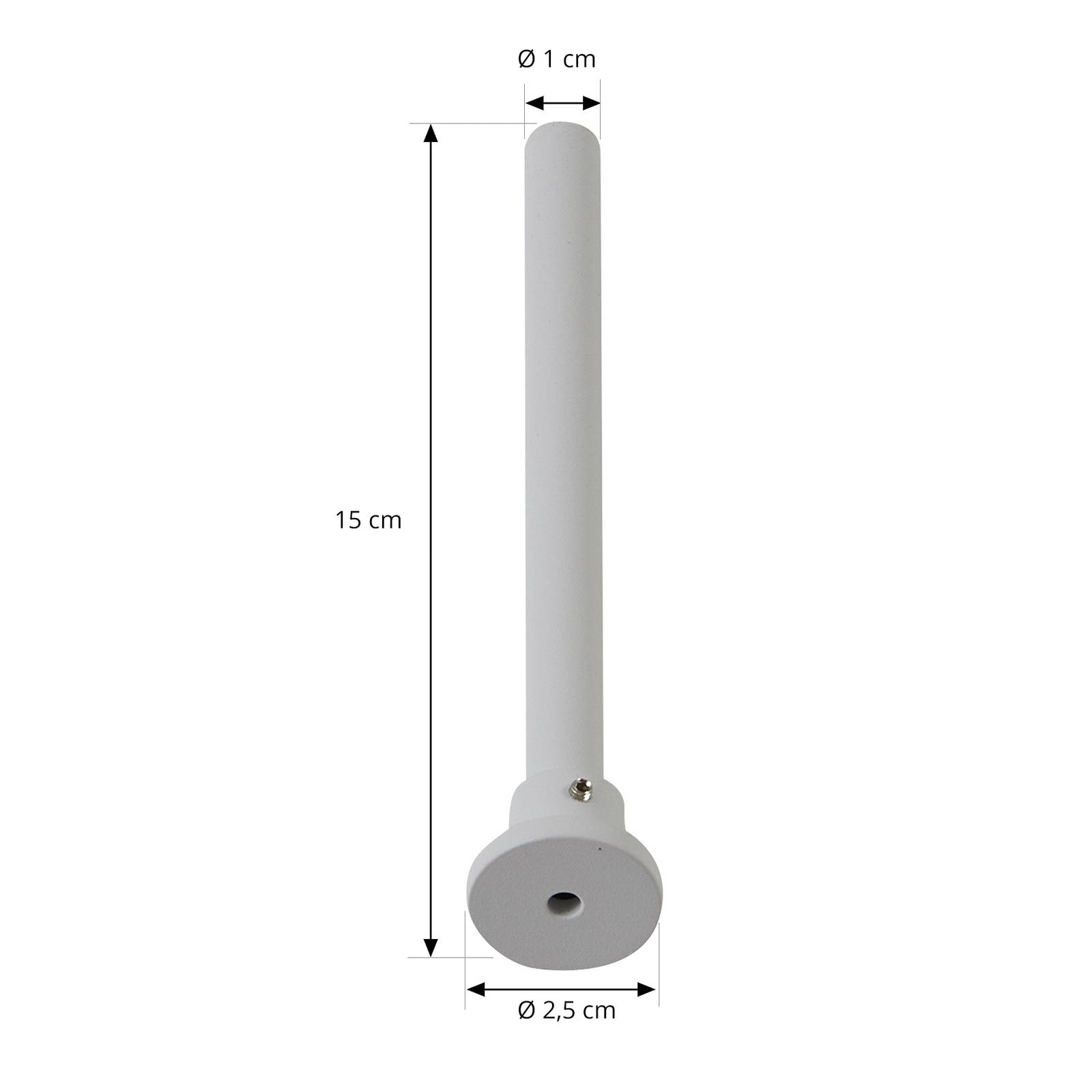 foto del prodotto sospensione a soffitto lindby, bianco, sistema binario monofase