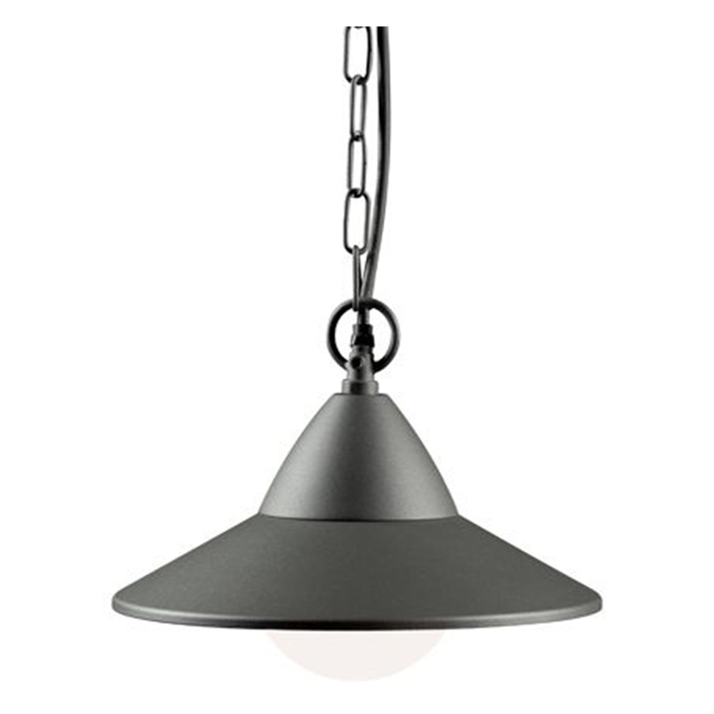 foto del prodotto sospensione contemporanea yukon alluminio metallo grafite 20w led cct3