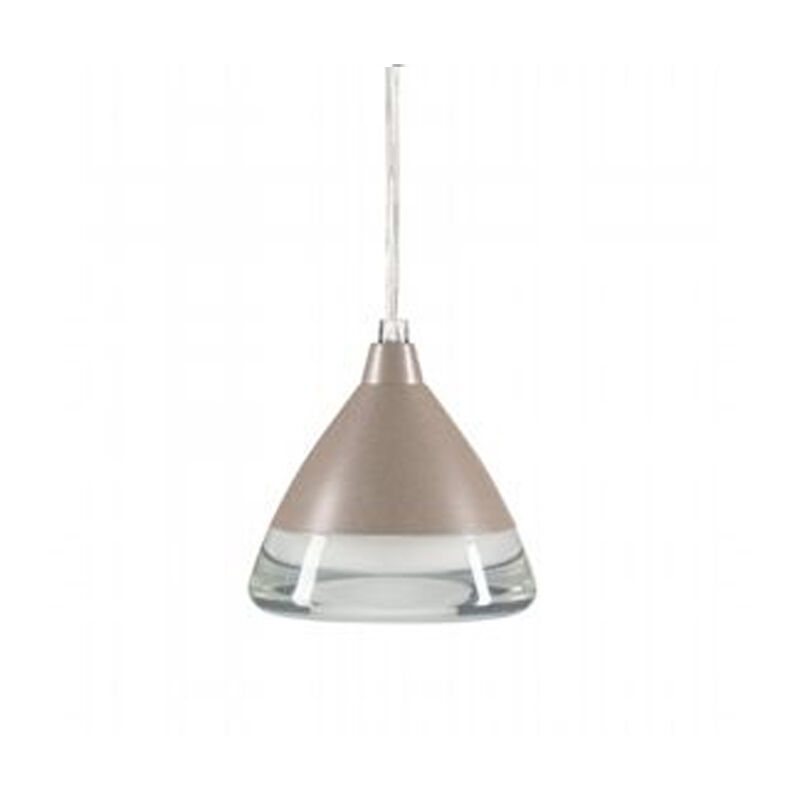 foto del prodotto sospensione da esterno graal alluminio e termoplastica tortora led 20w 4000k