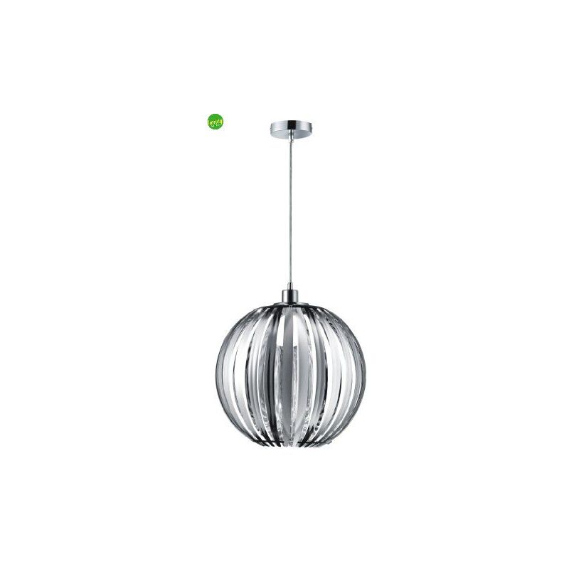 foto del prodotto sospensione da interno trio lighting zucca 40 cm in acrilico cromata 1 x e27
