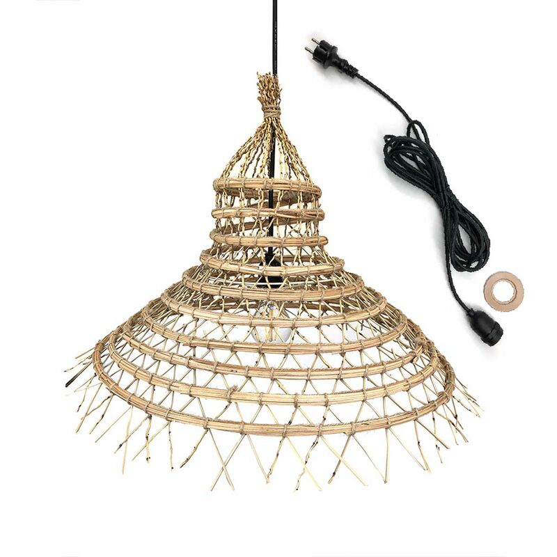 foto del prodotto sospensione esterna d60cm gaia outdoor cable beige