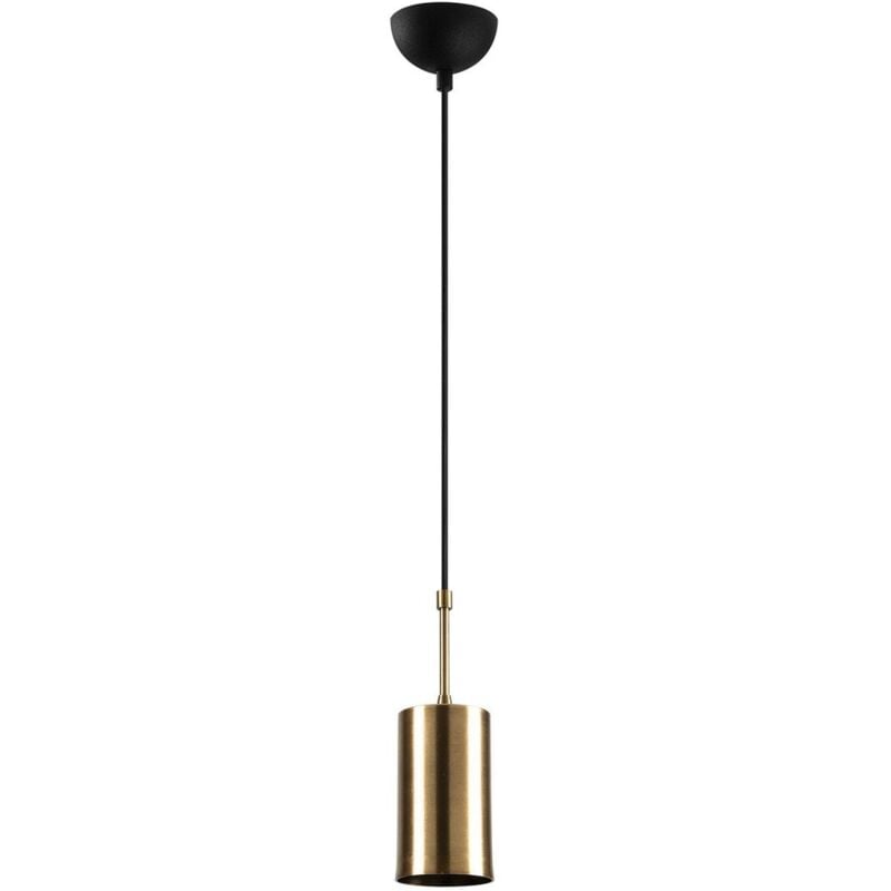 foto del prodotto sospensione in metallo dorato d9 cm kem