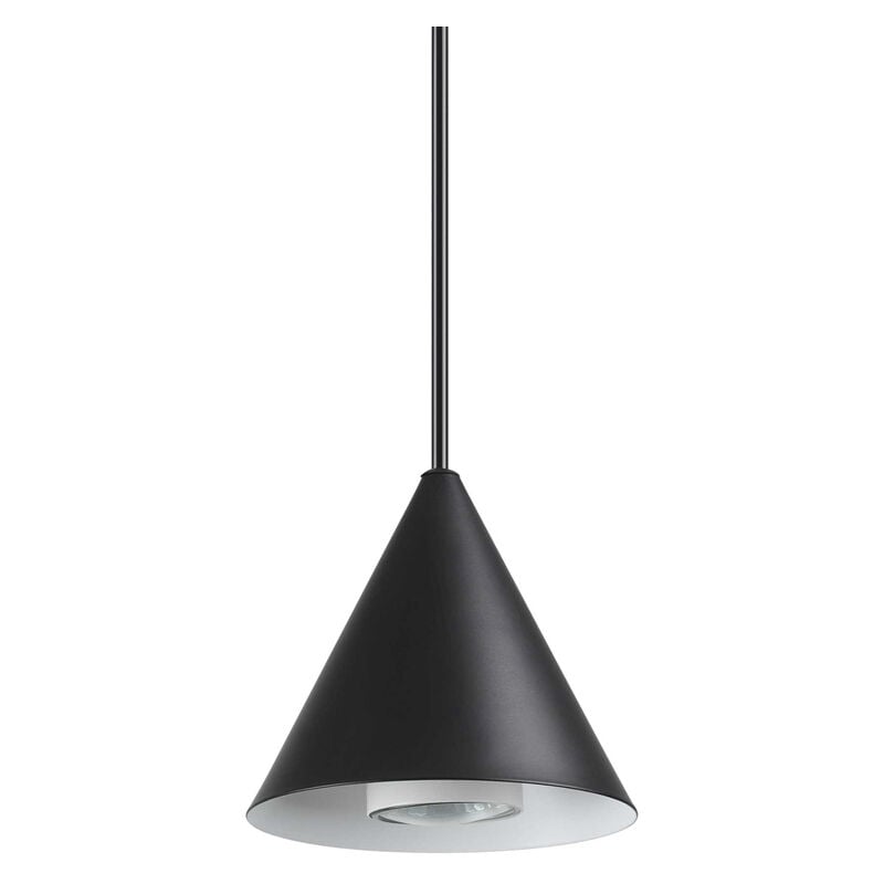 immagine 0 del prodotto sospensione industrial a line metallo nero 1 luce gu10 7w 3000k luce calda