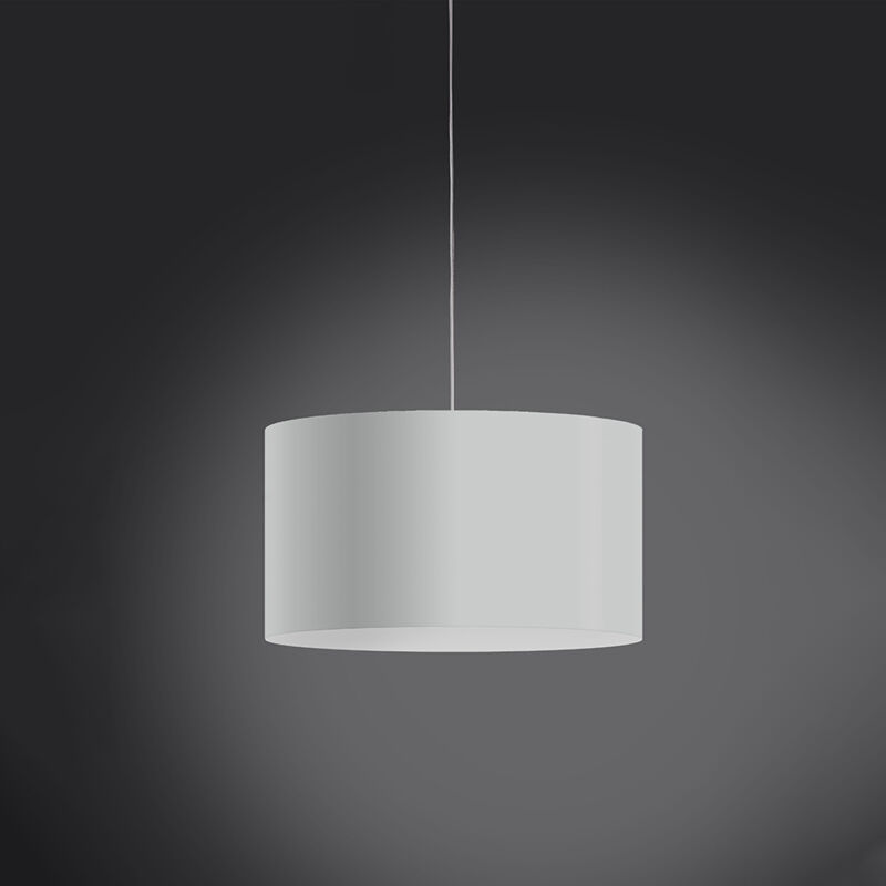foto del prodotto sospensione moderna 1 luce decolight xxl in polilux bianco made in italy