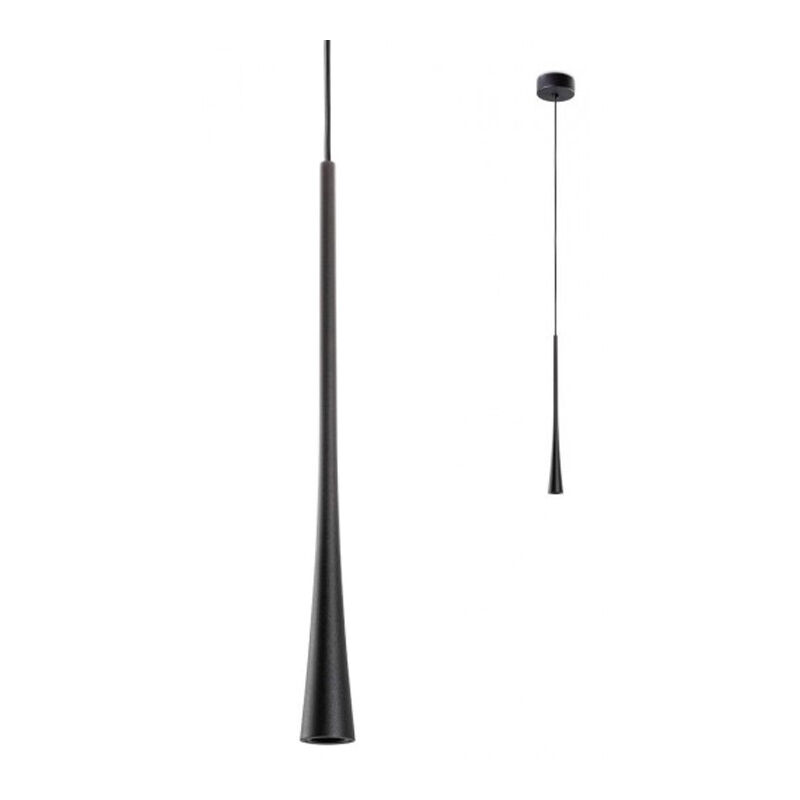 foto del prodotto sospensione redo ito 7w led 3000k 18 60cm nero 01 1758