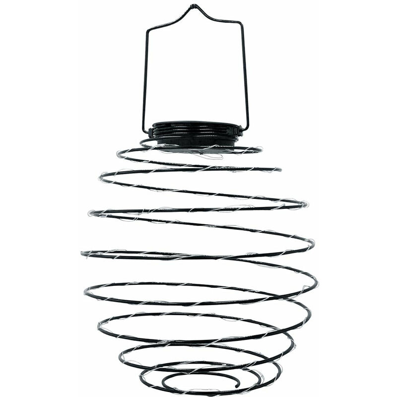 foto del prodotto sospensione solare a spirale h37cm orion