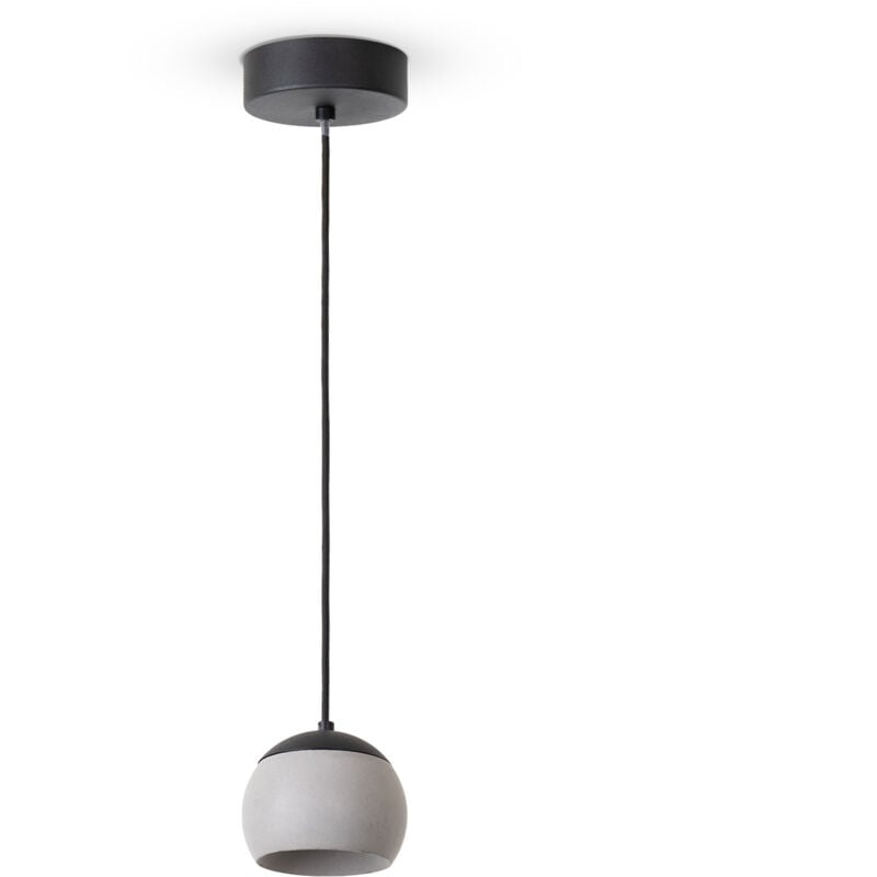 foto del prodotto sospensione tavolo da pranzo lampada da tavolo cemento r tro vintage lampada tipo 2, nero cemento paco home
