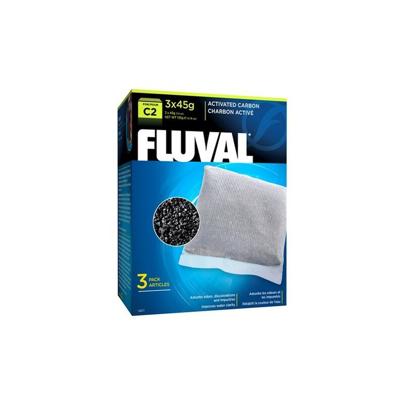 foto del prodotto sostituzione del carbonio attivo fluval e c2 per filtro dell acquario